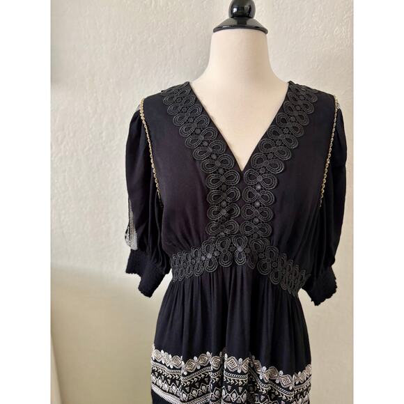 Hale Bob Ignia Midi Dress Women's Size M - Picture 5 of 13